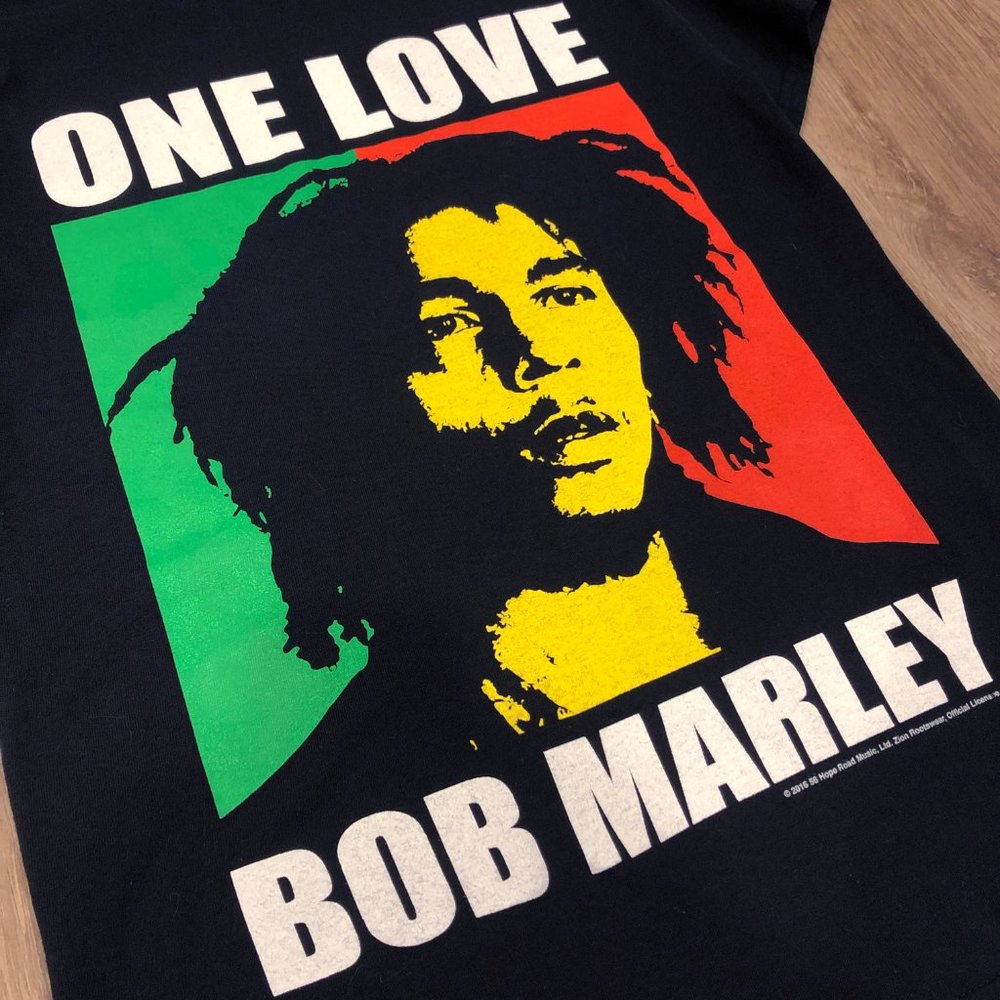 Bob Marley One Love Tee - Reggae - Picture 2 of 4